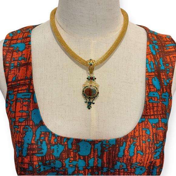 OSCAR DE LA RENTA new Pleated Dress NWOT - Picture 13 of 17